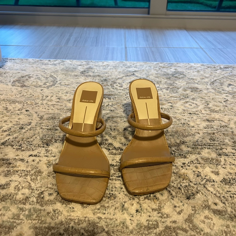 Dolce Vita Double Strap sandal heels